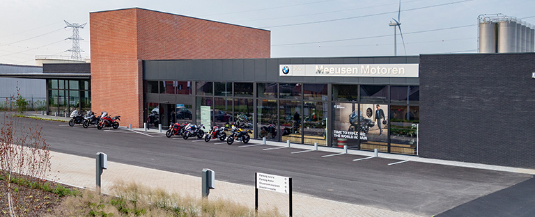 Meeusen Motoren showroom Kempen